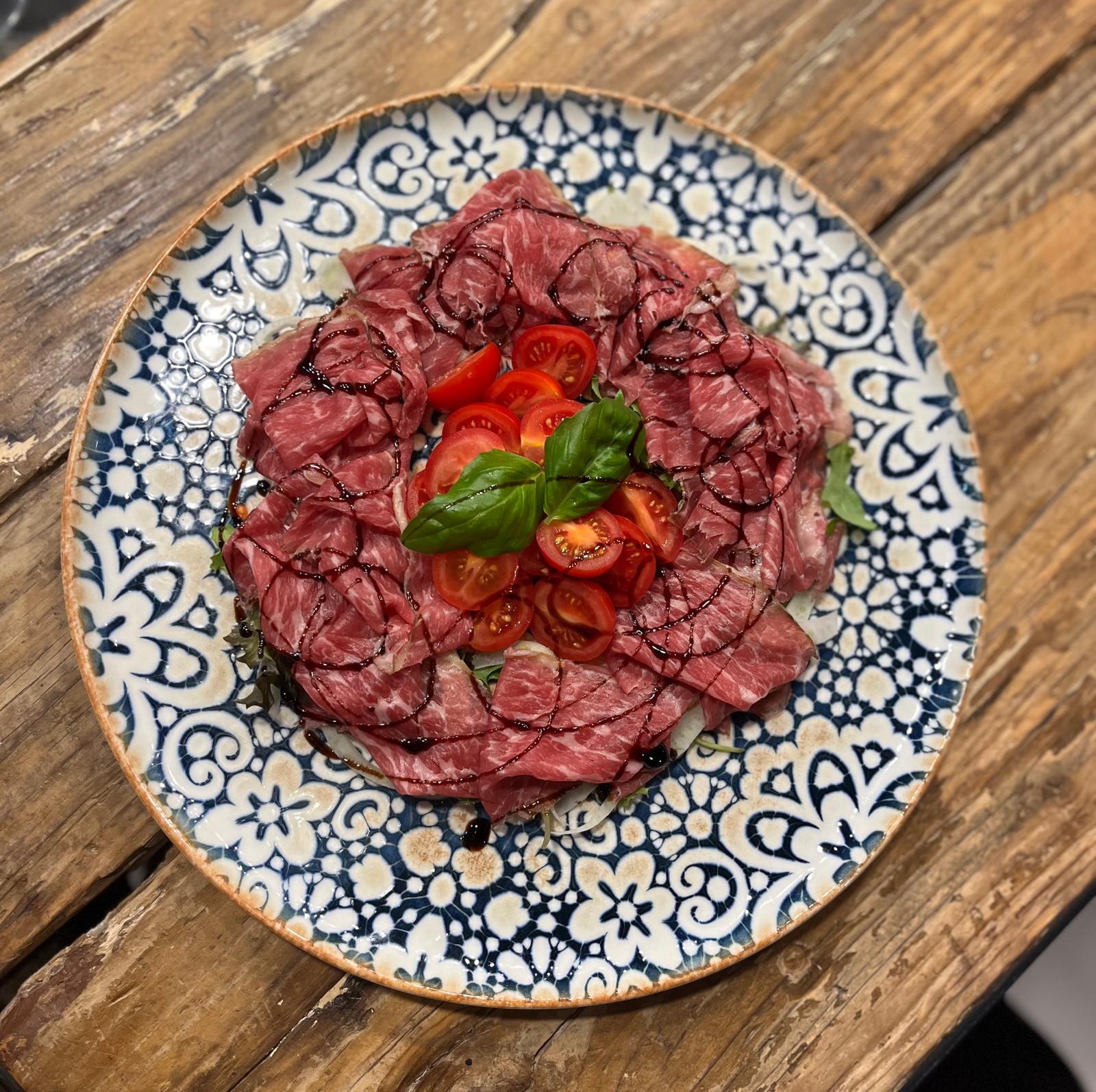 carpaccio black angus(affumicato)