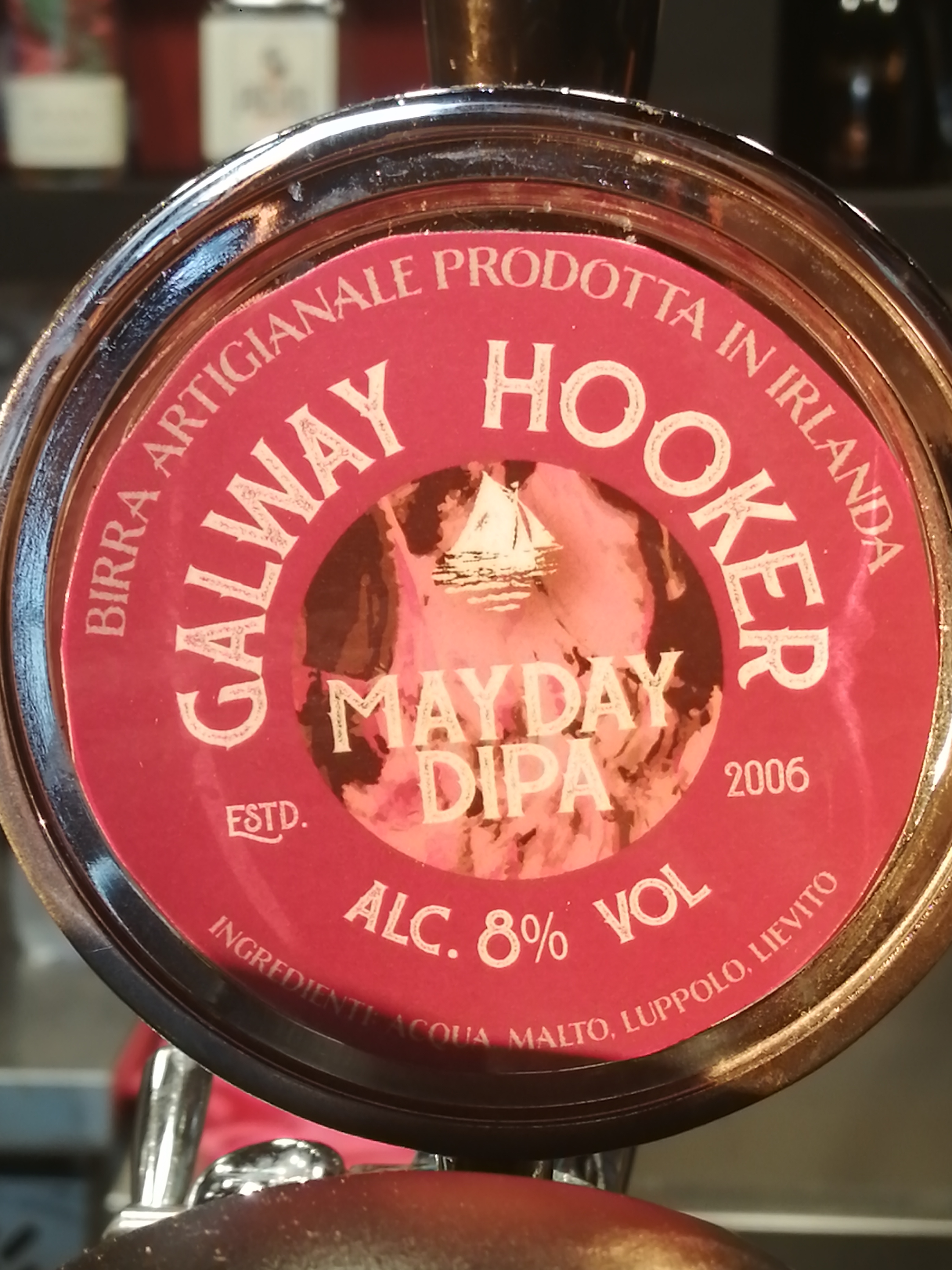 ALLA SPINA - Galway hooker  (Doppia IPA alc. 8%) 