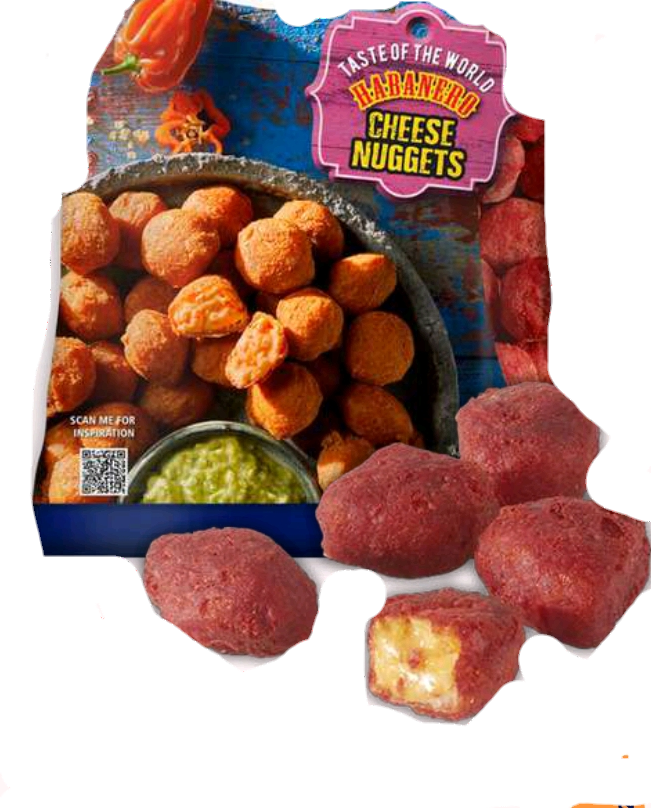 Habanero cheese nuggets 